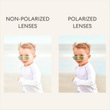 Jet Black Navigator | Polarized Cobalt Blue Mirrored Lenses