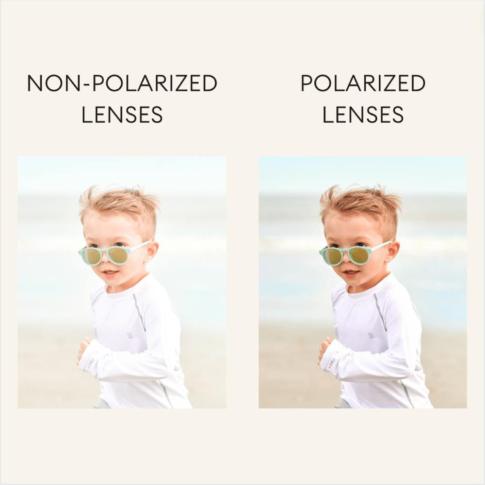 Jet Black Navigator | Polarized Cobalt Blue Mirrored Lenses