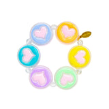 Jumbo Hearts Bracelet