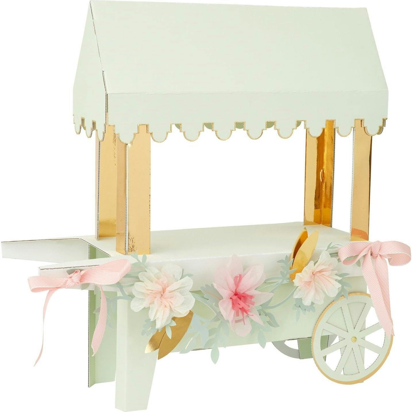 Meri Meri x Ladurée Paris Macaron Cart Centerpiece