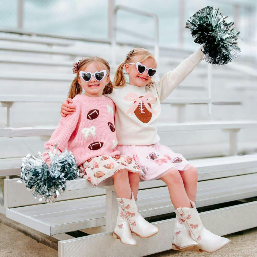 Coquette Football Sequin Tutu