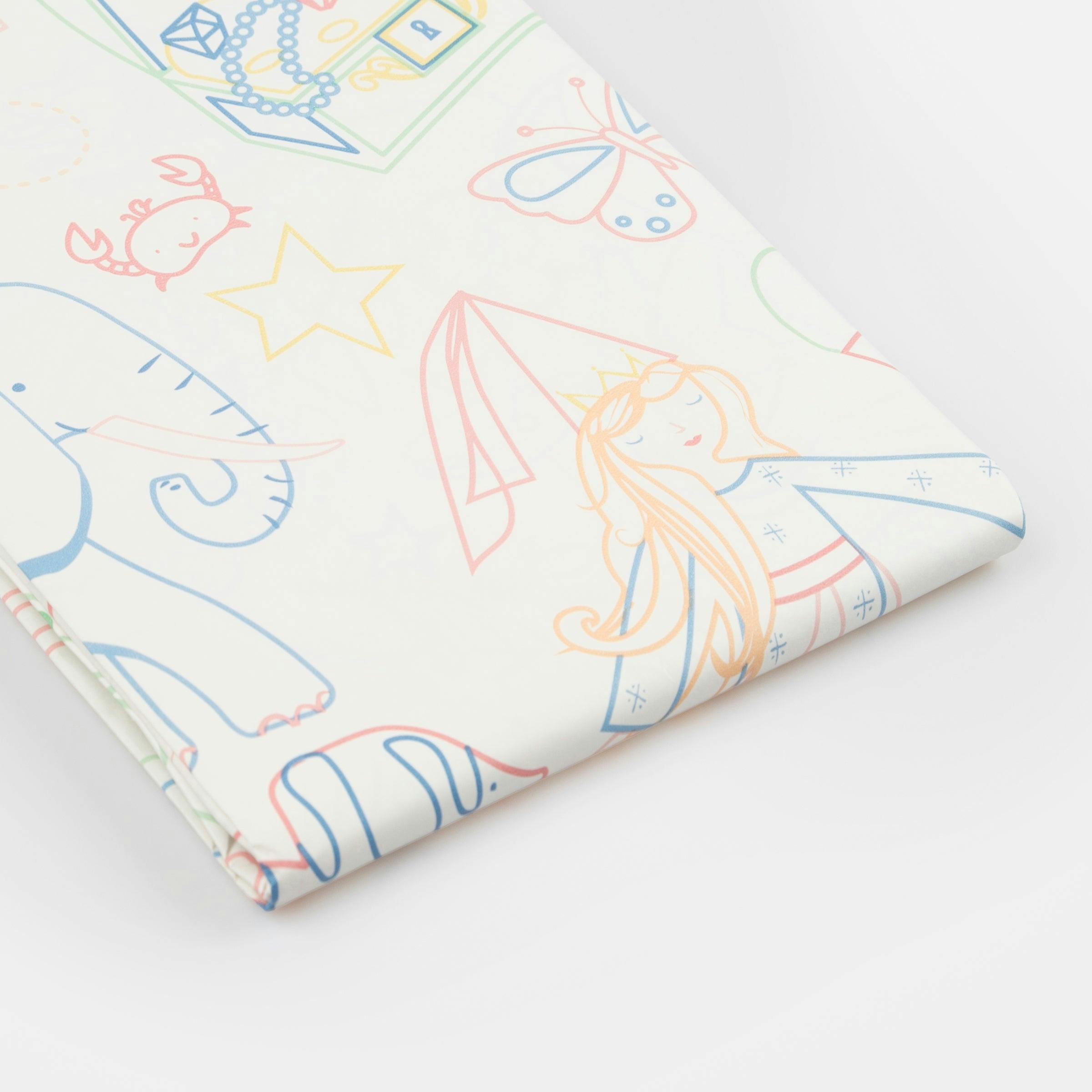Color In Activity Tablecloth