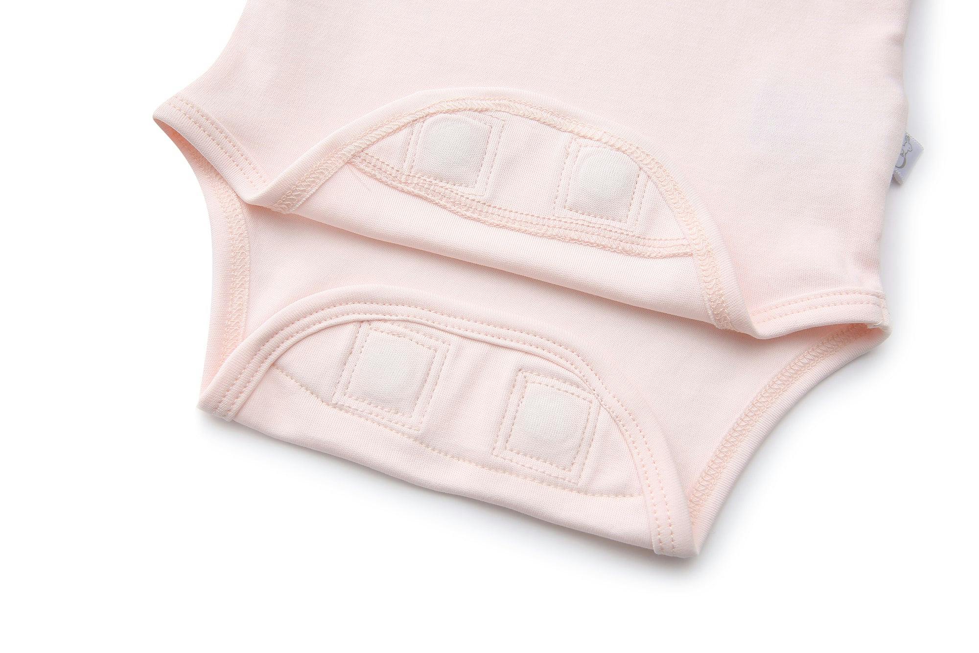 Magnetic Baby Bodysuit 2-Pack - Pink