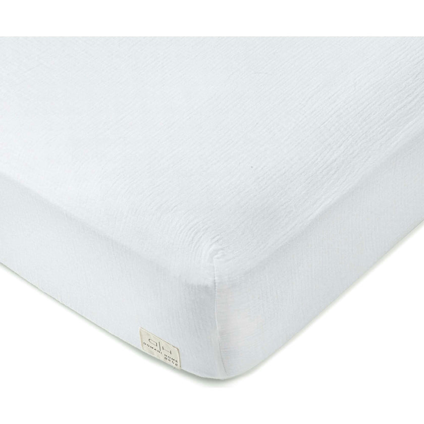 Gauze Linen Crib Sheet