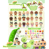 Pea Pod Babies: Collectible Mystery Surpise - 4 Pack