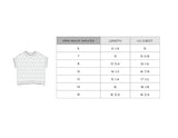 Girls Open Weave Sweater in Cream