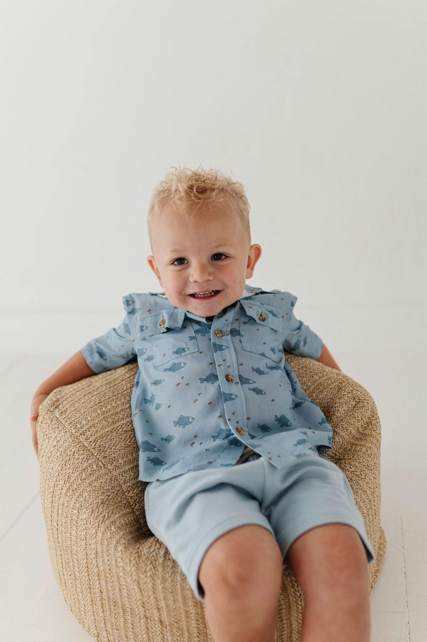Boys Utility Shirt in Baseball