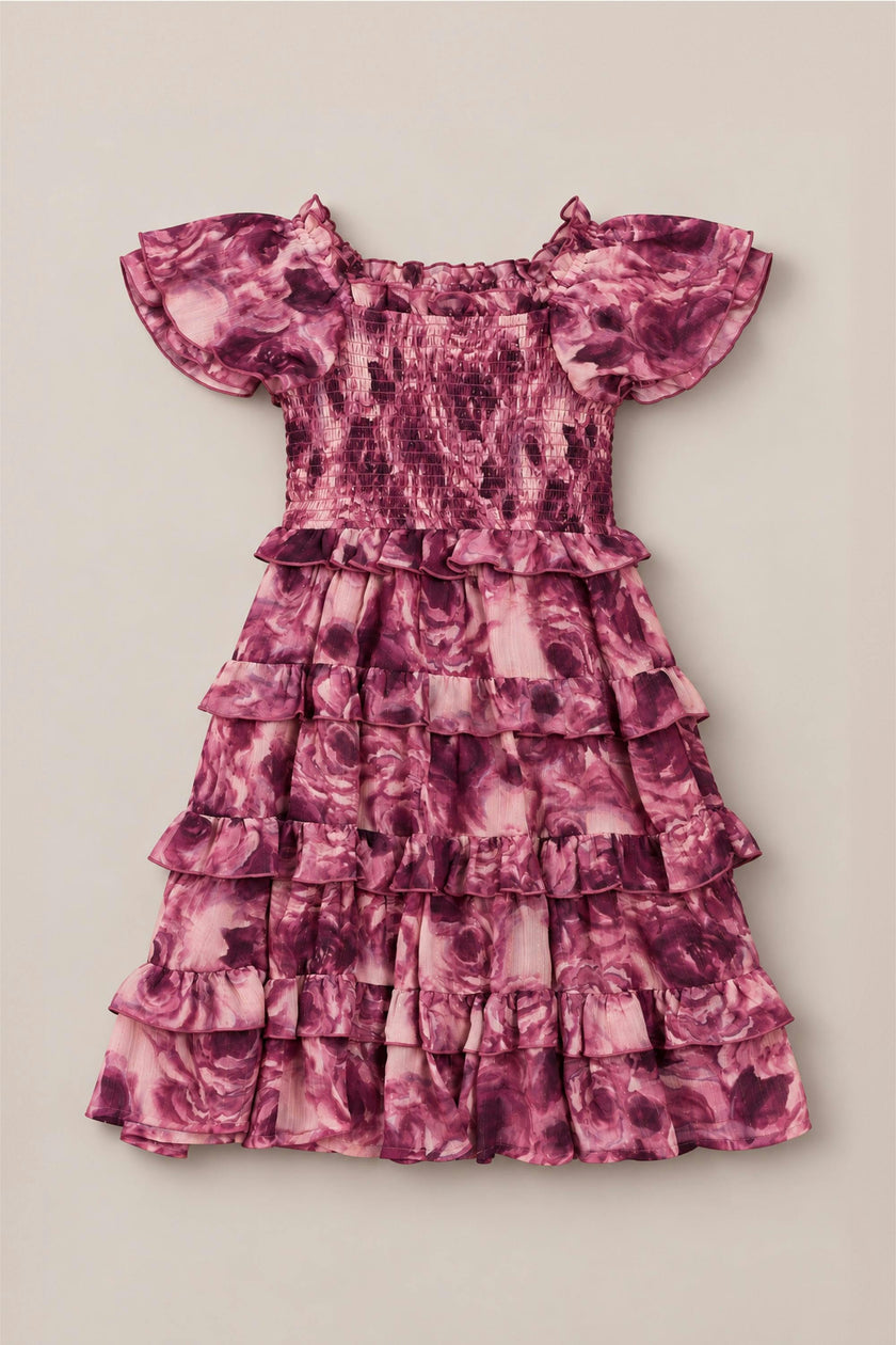 Mini Winnie Dress in Dreamy Roses