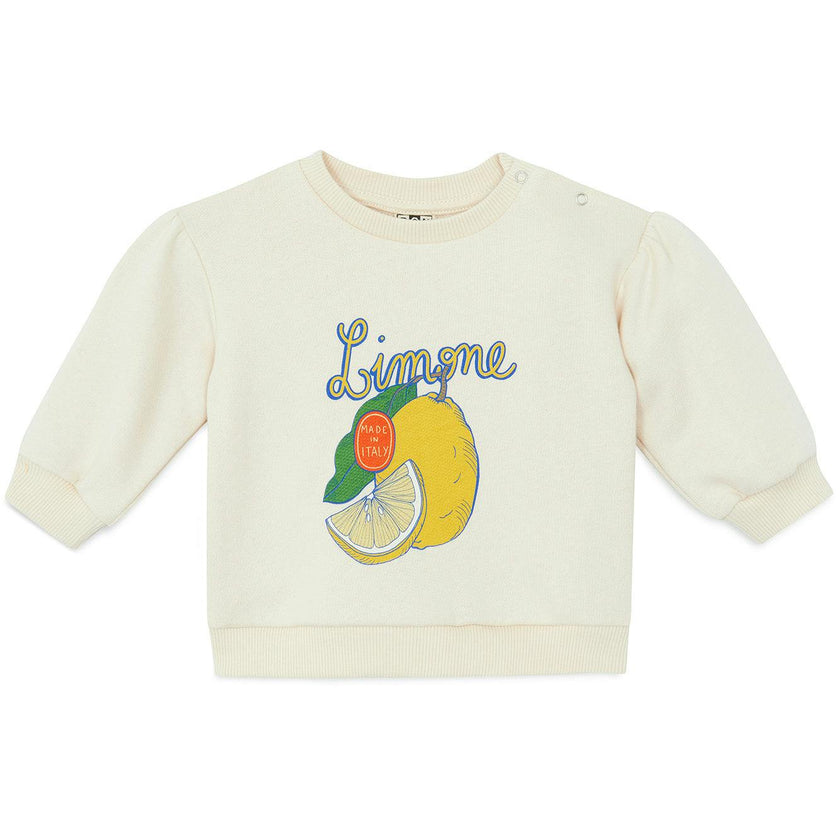 BONTON Limone Lys Baby Sweatshirt