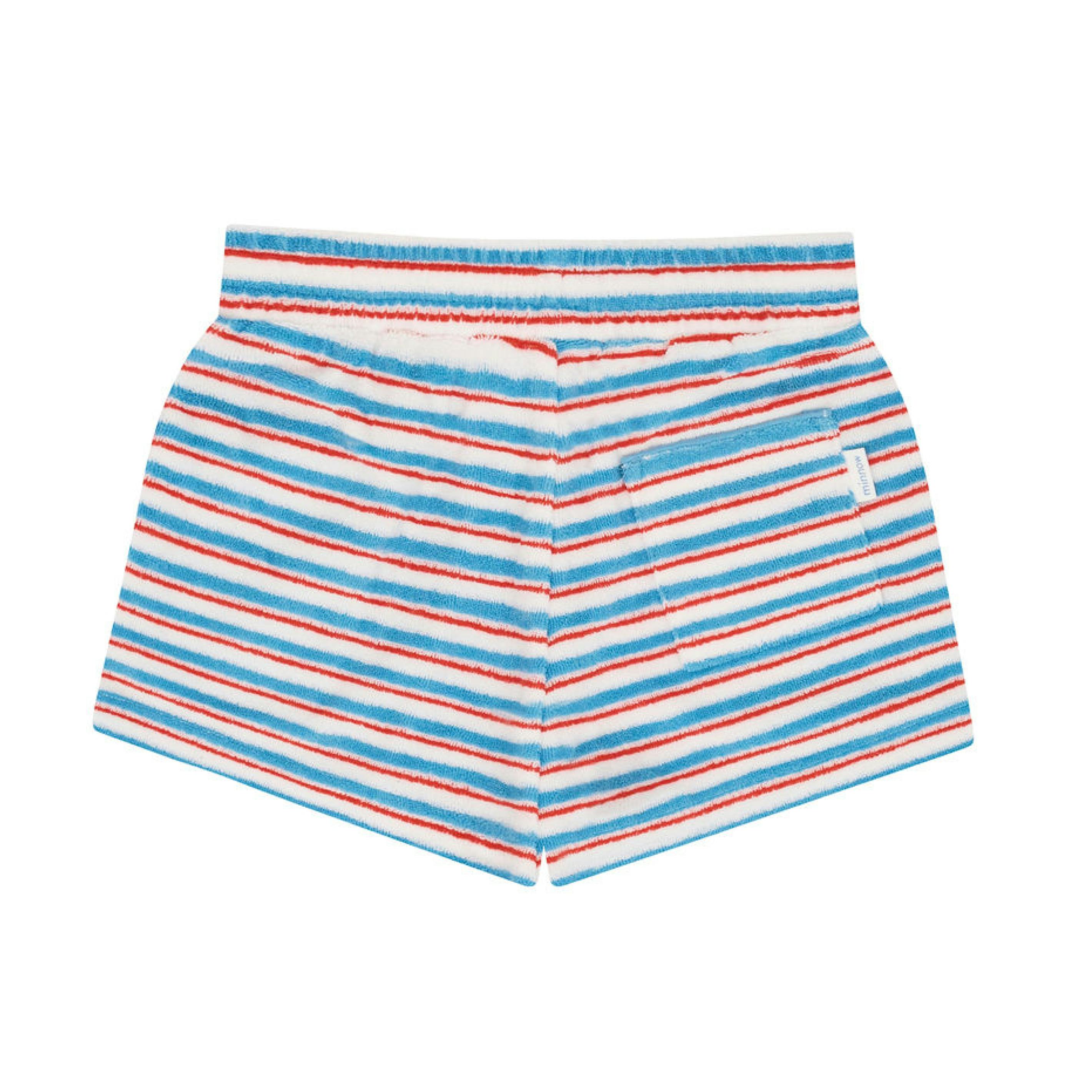 boys jetty stripe french terry short
