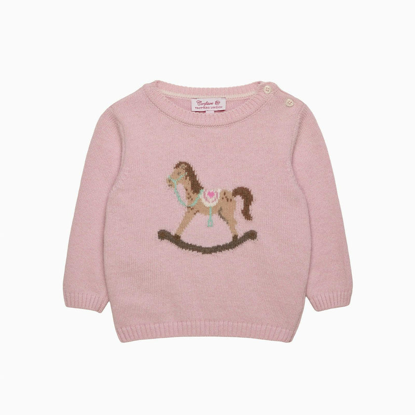 Baby Grace Rocking Horse Sweater