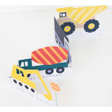 Construction Vehicles Birthday Card
