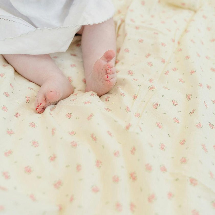Muslin Blanket- Blush