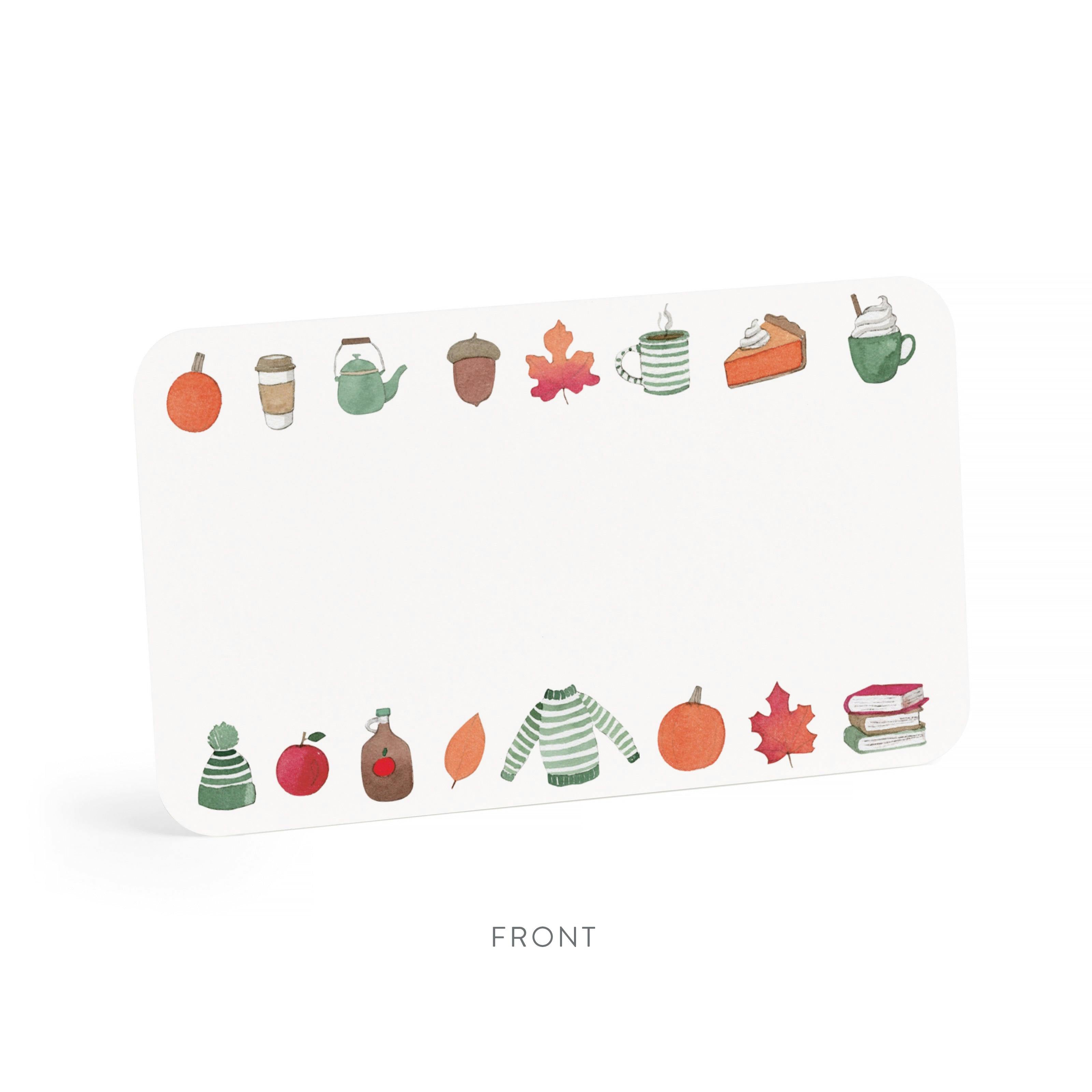 Crisp & Cozy Little Notes®