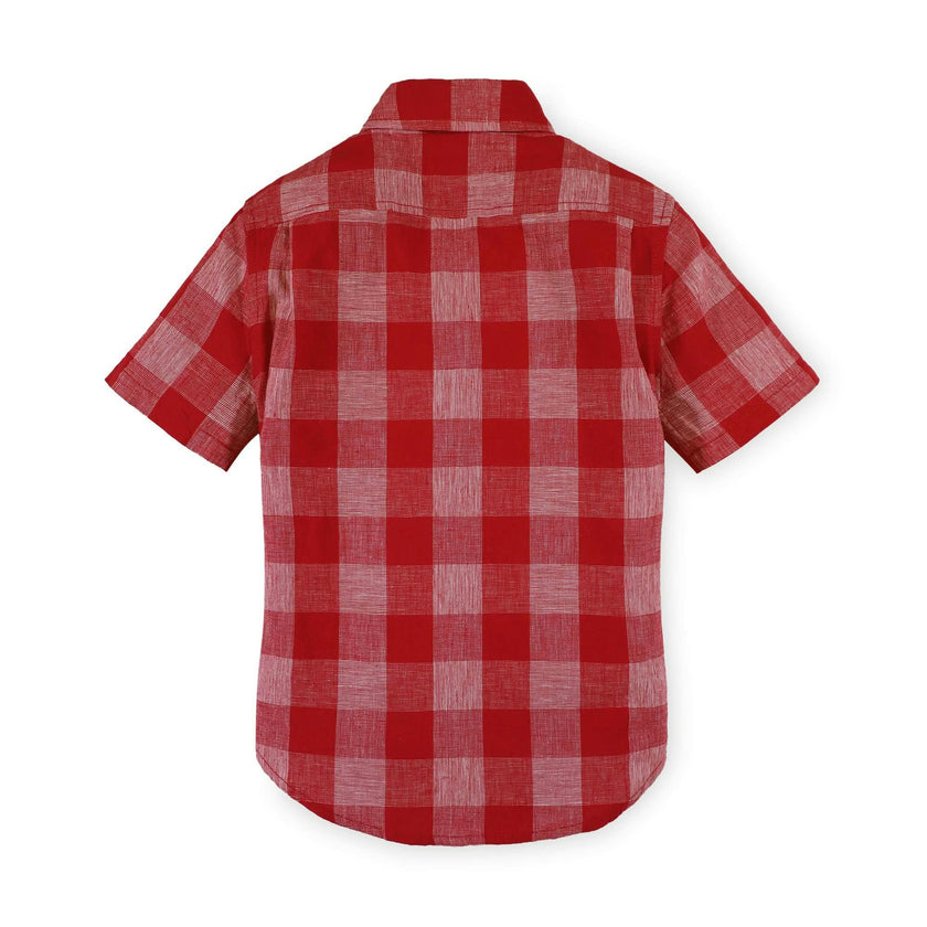 Linen Short Sleeve Button Down Shirt