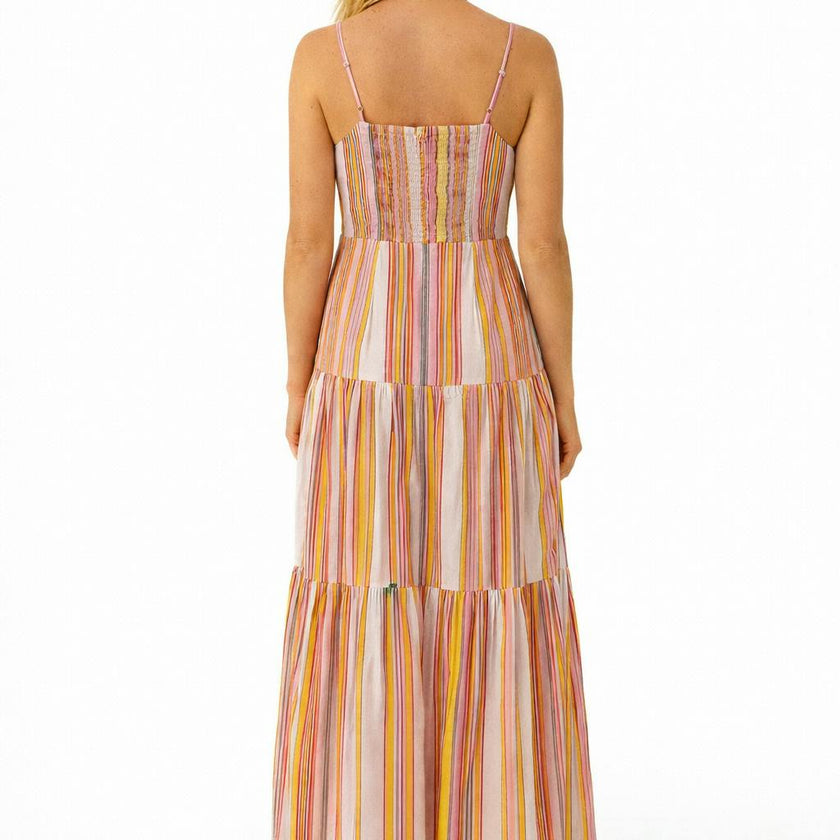 Taylor Candy Stripe Midi Dress