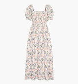 The Scarlett Nap Dress - Pink Scallop Bow Chintz