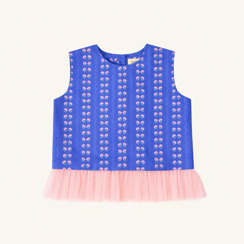 The Convertible Top in Floral