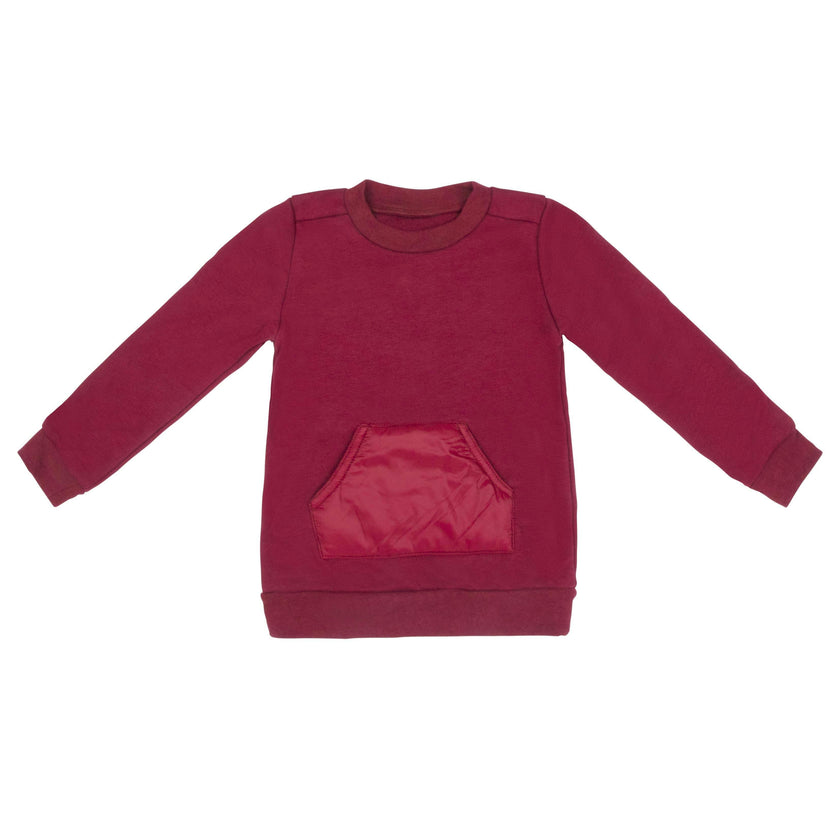 Puffed Pocket Baby Sweater Unisex