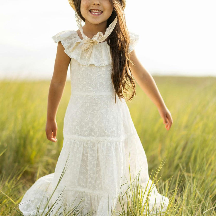 Mini Alaina Dress in Ivory