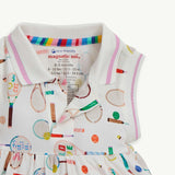 Magnetic Polo Bodysuit Dress