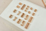 Montessori Wooden Number Blocks | Self-Correcting Math Manipulatives for Counting, Addition & Subtraction