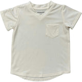 V-Neck Pocket Tee Toffee