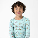 Valentines Pups Bamboo Kids Pajamas