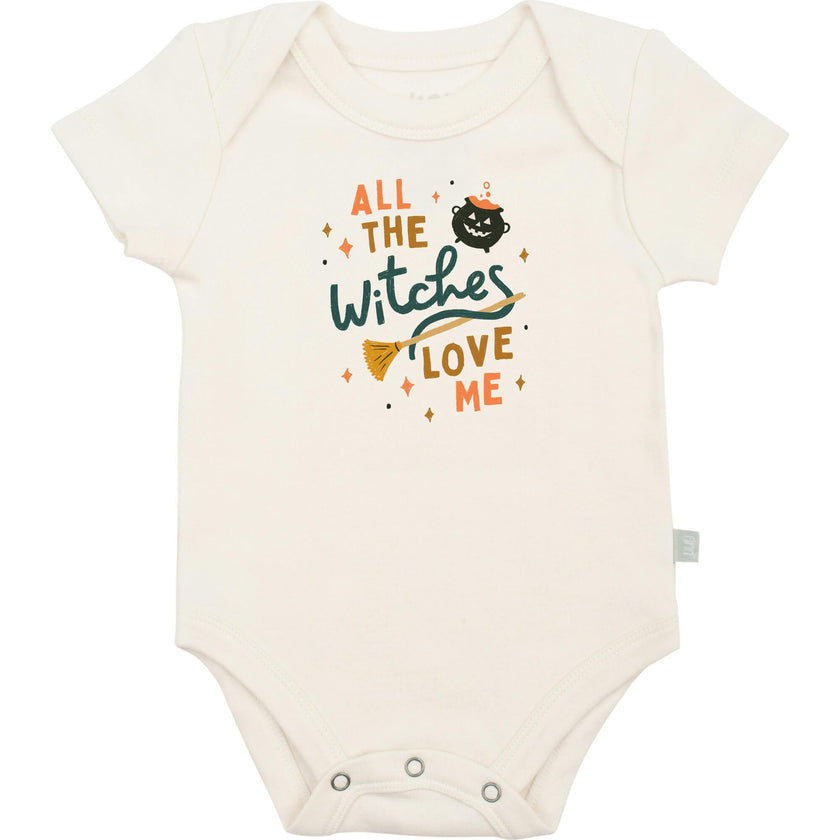 graphic bodysuit | witches love me