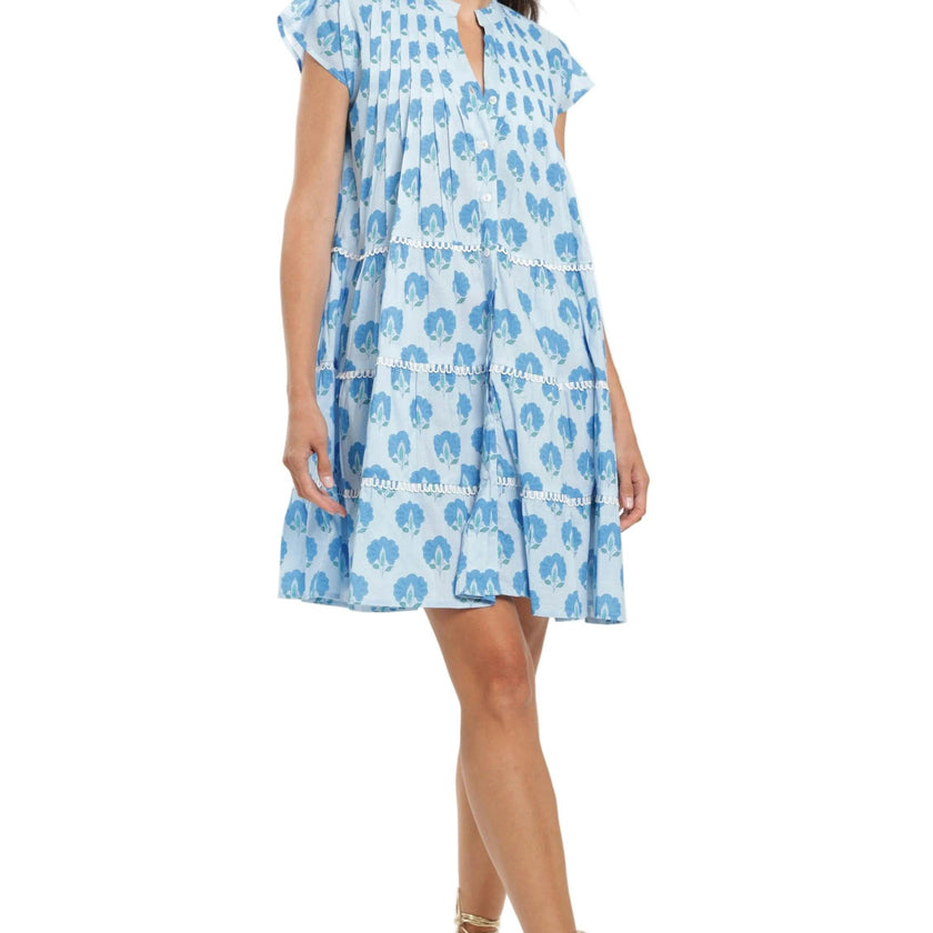 Dalia Dress - Deep Sky