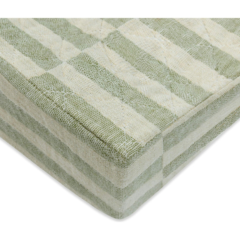Quilted GOTS Certified Organic Muslin Cotton Changing Pad Cover