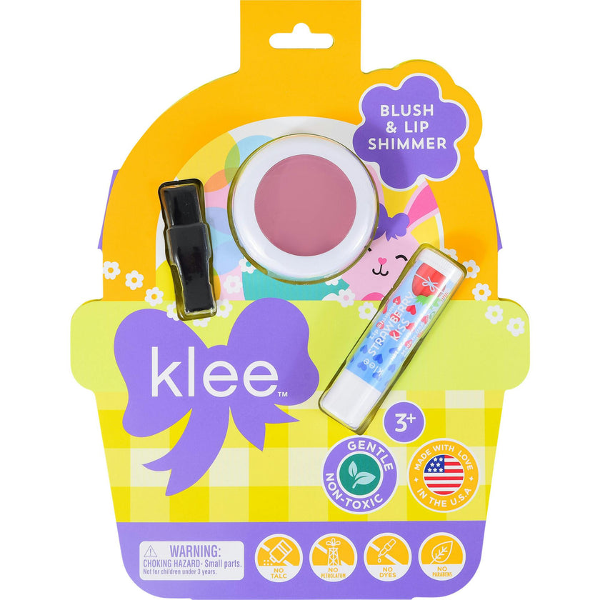 Strawberry Pop Easter Blush And Lip Shimmer Makeup Kit