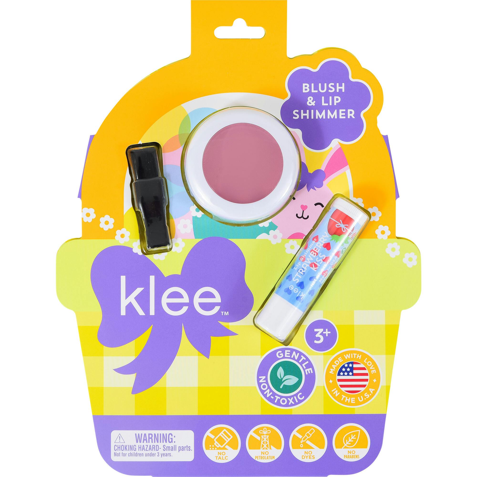 Strawberry Pop Easter Blush And Lip Shimmer Makeup Kit