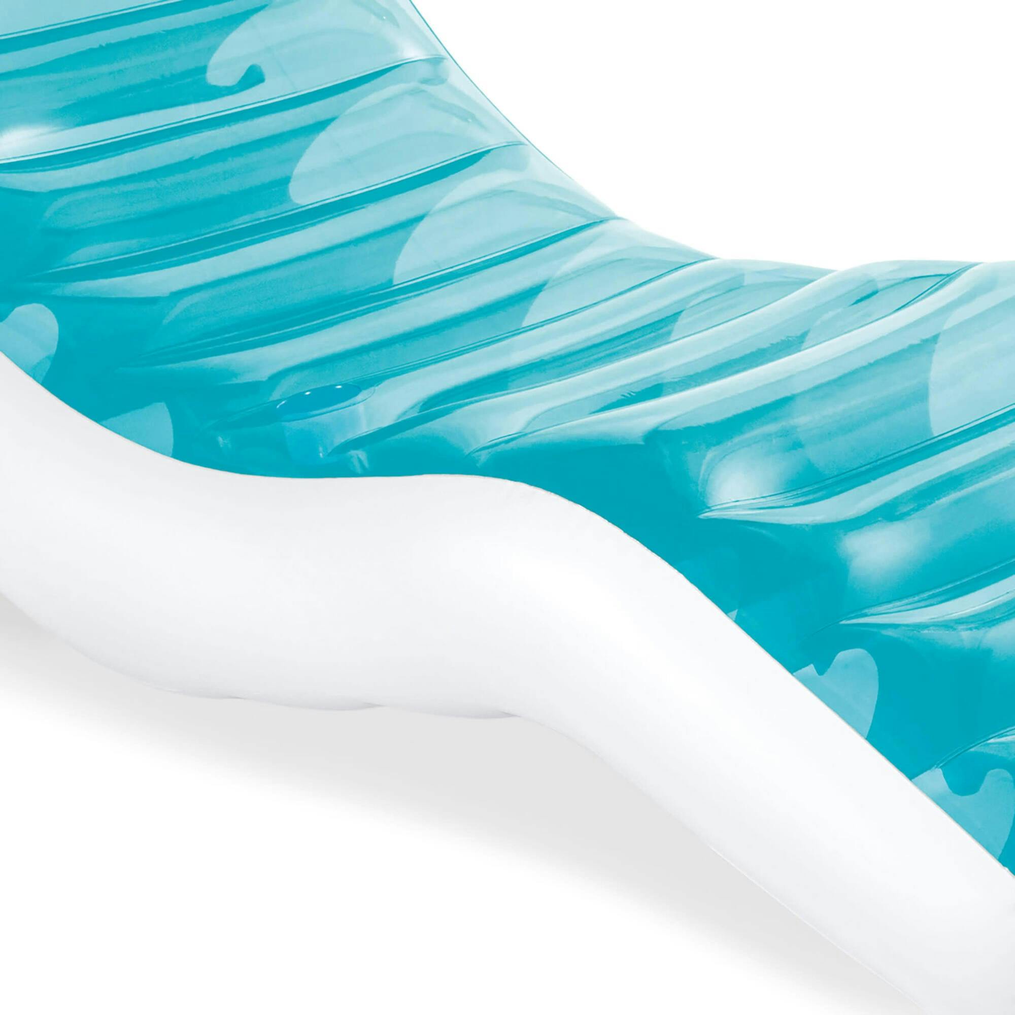 Splash Lounge - Teal & White Water & Pool Float