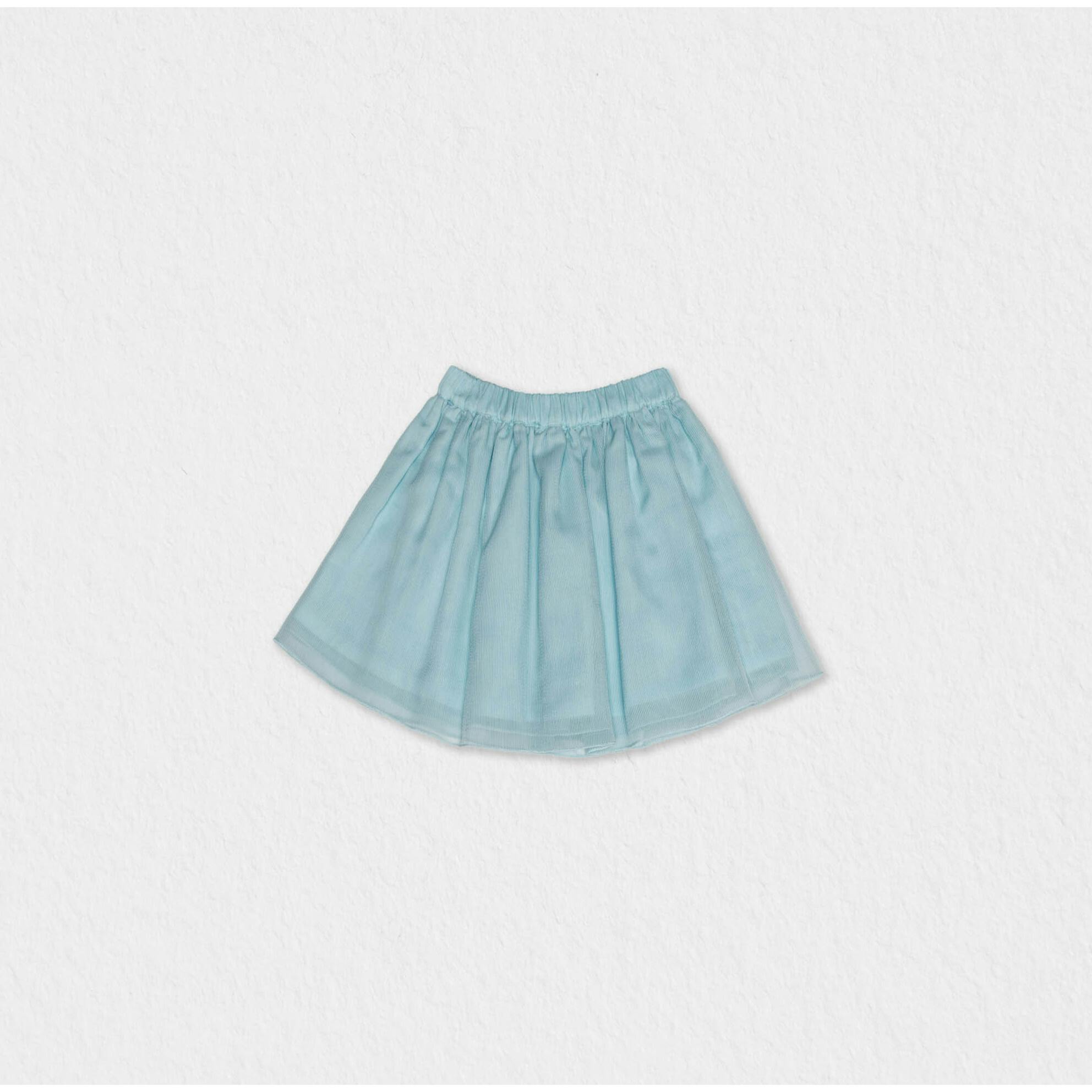Philo Girl Skirt, Aqua Tulle (Copy)