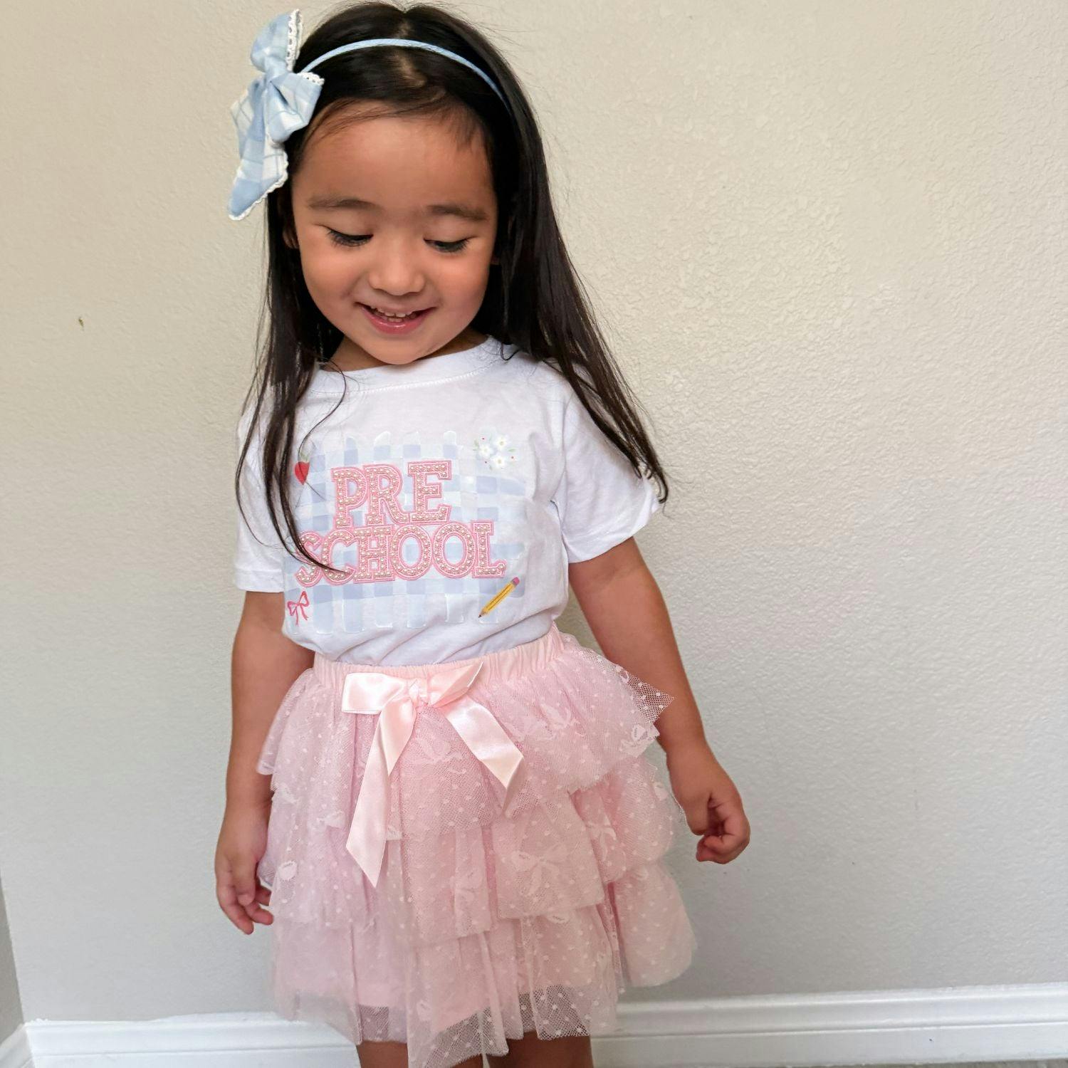 Bow Lace Tiered Tutu