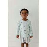Long Sleeve Rash Guard Swim Shirt