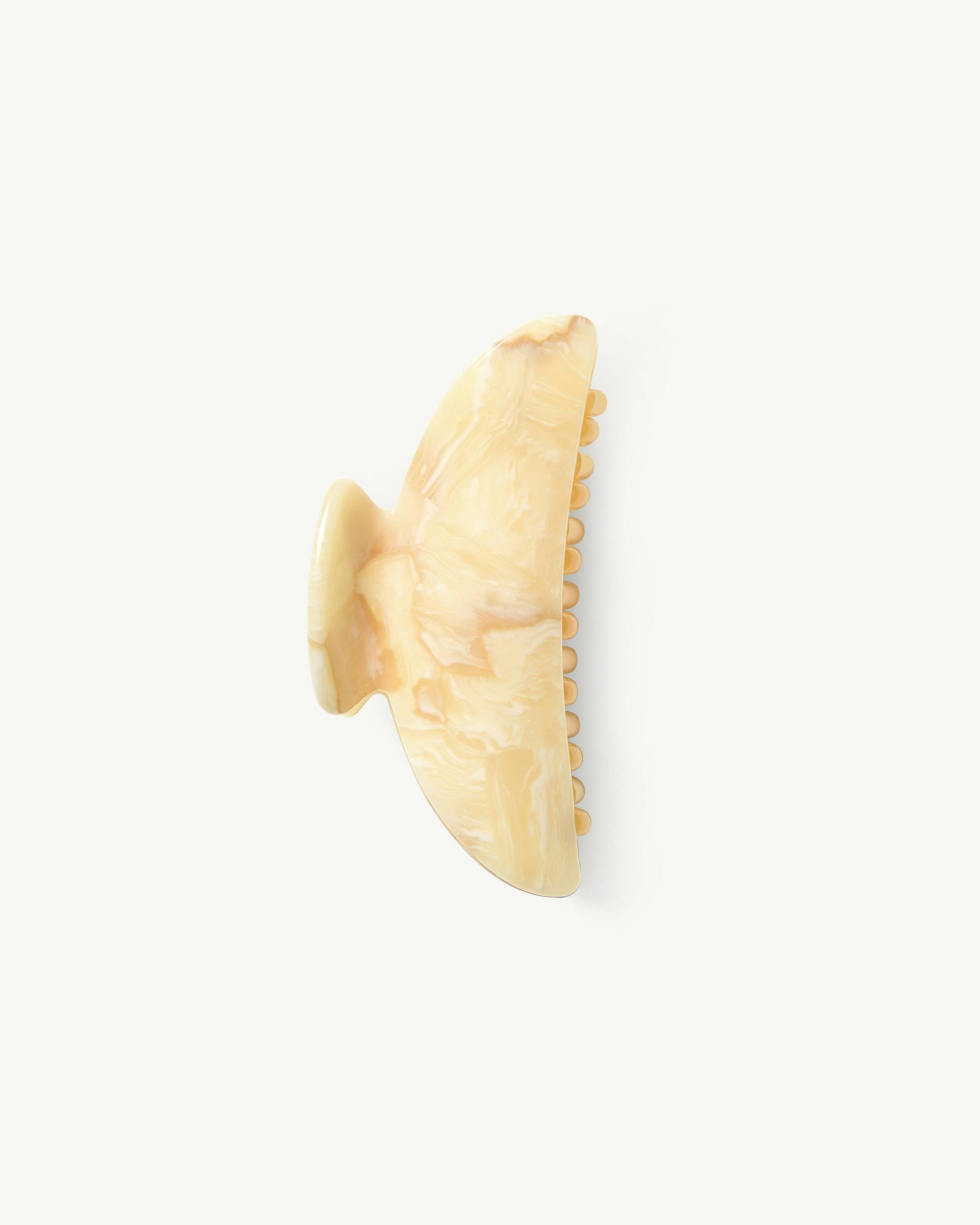 Midi Heirloom Claw in Crème
