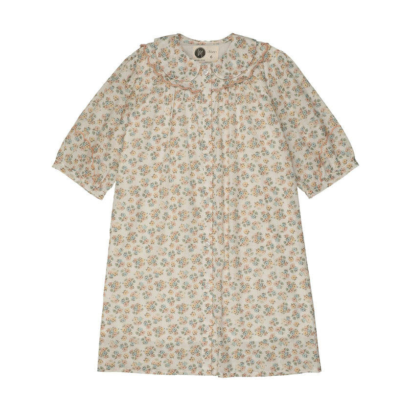 Posy Collar 3/4 Sleeve Dress