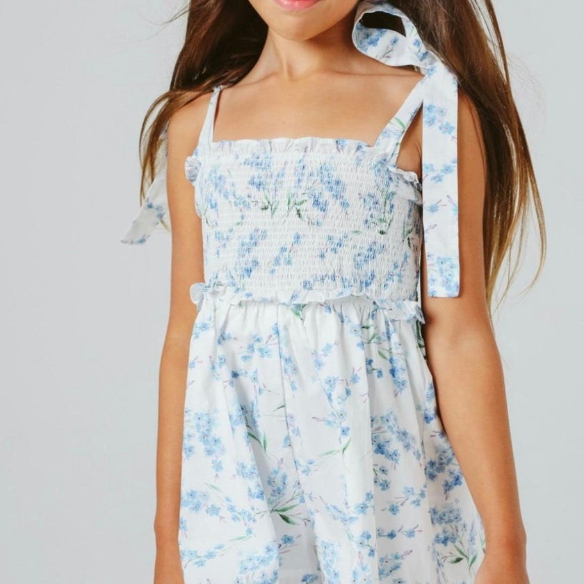 Shellona romper in blue