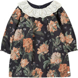 Baby Vintage Embroidered Lace Collar Dress