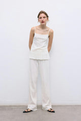 Romero Woman Pant Ecru
