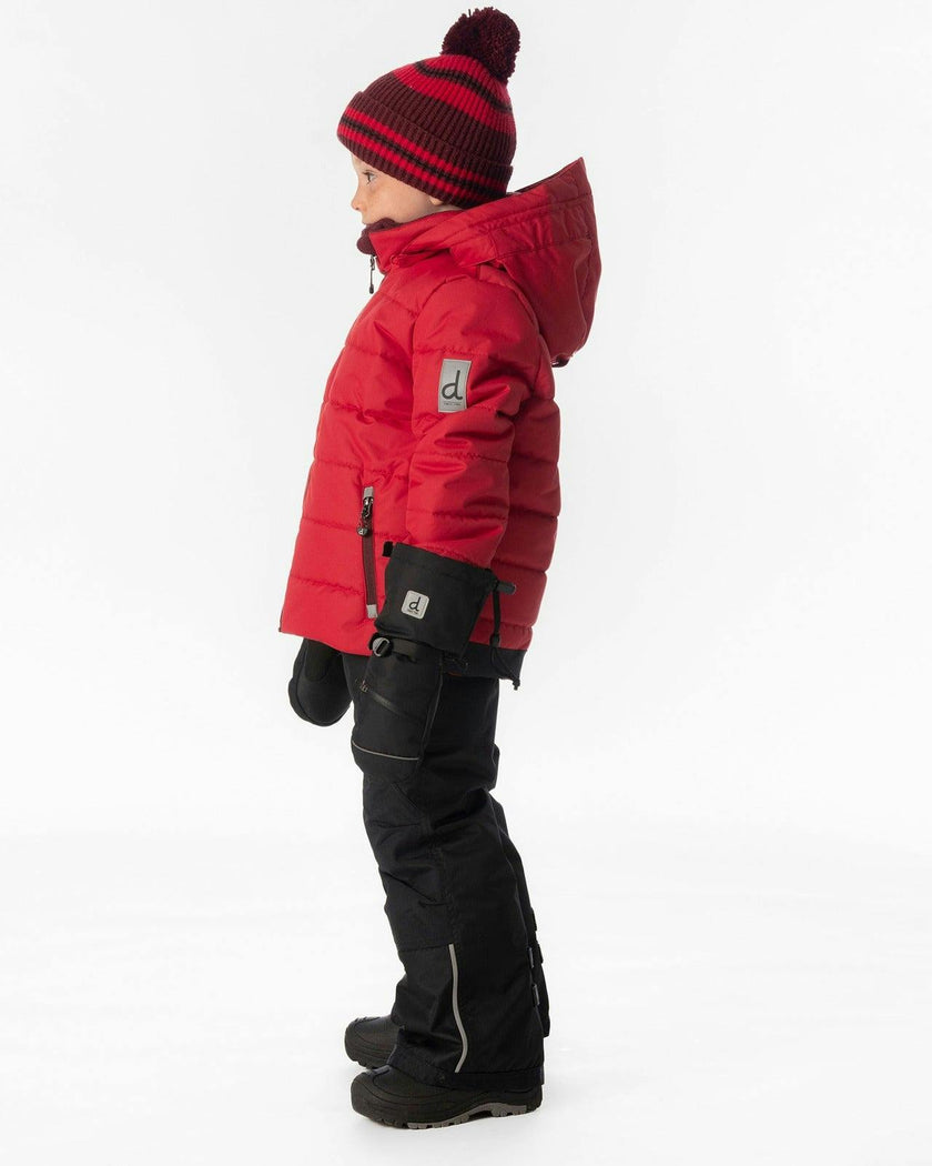 Two Piece Play Snowsuit Red With Black Pants