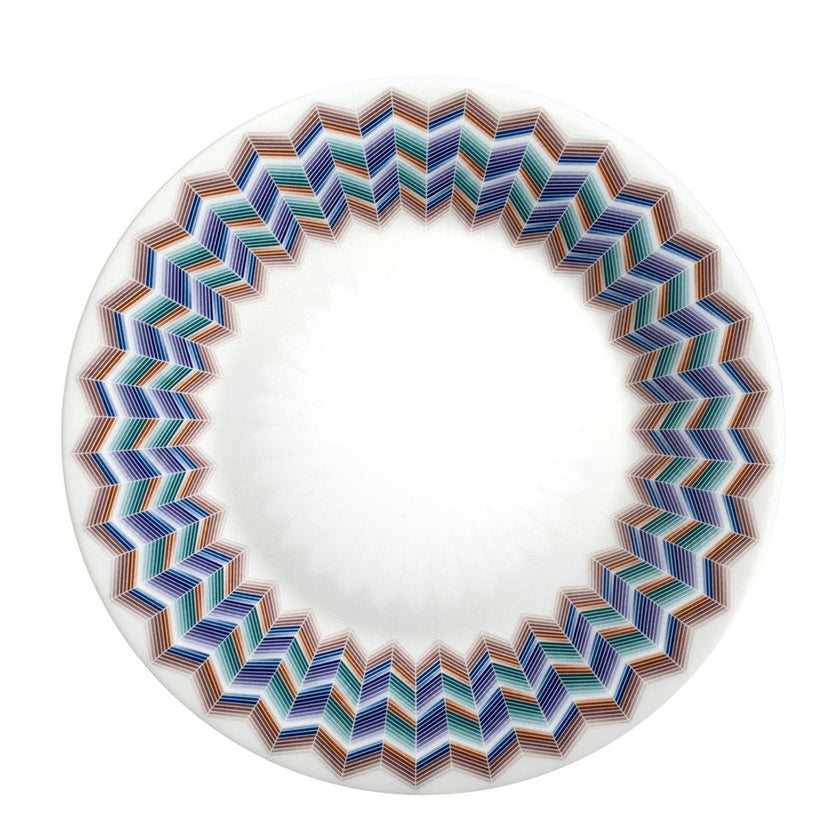 ZIG ZAG JARRIS 148 Set 2 Pcs. Dessert Plate - Ø 21,5 Cm