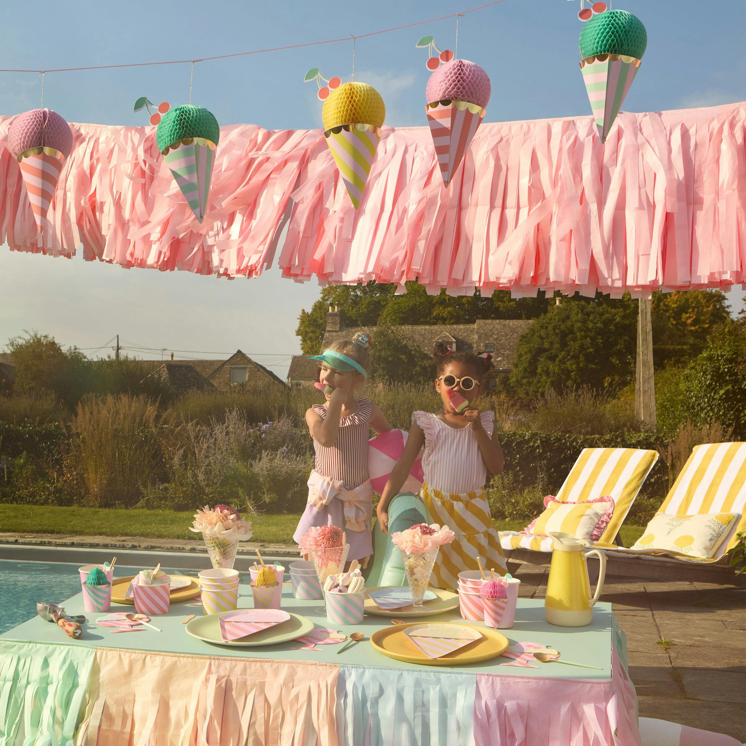 Ice Cream Sundae Napkins