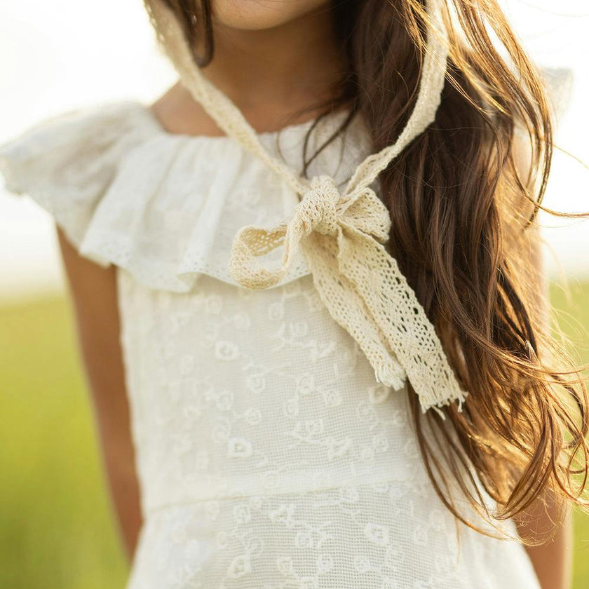 Mini Alaina Dress in Ivory