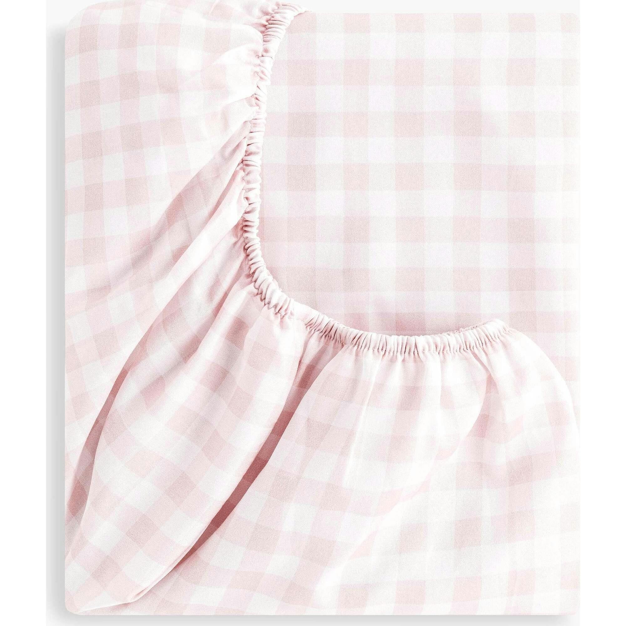 Picnic Gingham Crib Sheet