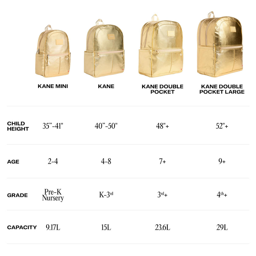 Kane Double Pocket Large Backpack