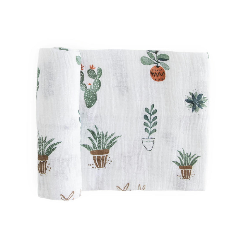 Cotton Muslin Swaddle Blanket - Prickle Pots