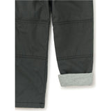 Cozy Does It Elastic Waist Drawstring Lined Pants, Black